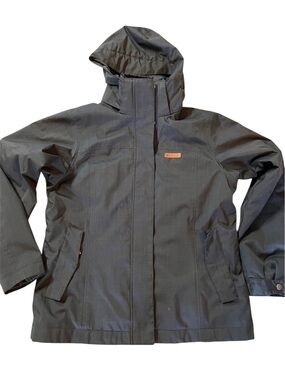 Columbia dark grey Hooded Parka Jacket
Faux Fur Trim
Large
Fall winter